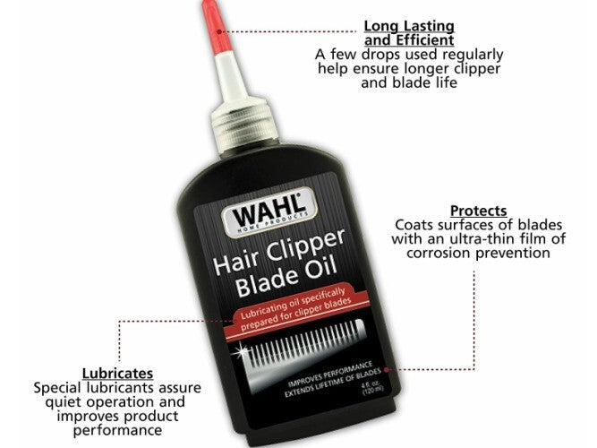 Hair Clipper Oil for Trimmers & Shavers - Blade Lubricant & Rust Prevention