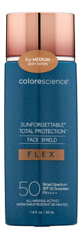 SPF 50 Face Shield with Medium Coverage - Total Protection Sunblock 1.8 fl oz