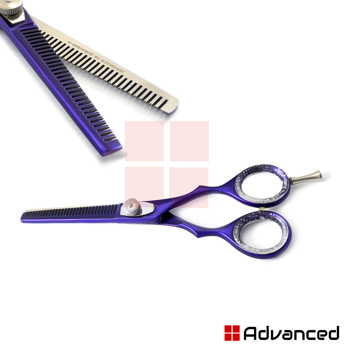 Hair Cutting & Styling Shears Set - Thinning Beard Mustache Trimming Scissors