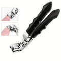 Professional Stainless Steel Toenail Clippers for Seniors Wide Jaw Design