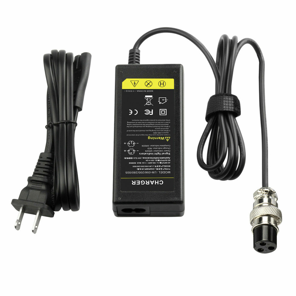 Electric Scooter Battery Charger for Razor E100 E200 E300 E500 Models