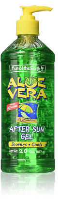 Aloe Vera After Sun Gel for Skin Moisturizing & Sunburn Relief - 20 fl oz, 2 Pack