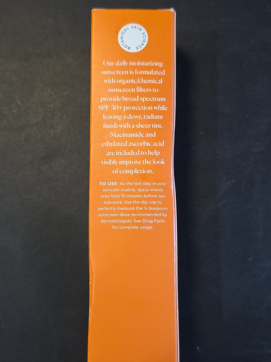 Naturium Dew Glow Tinted Deep Moisturizer SPF 50 Sunscreen 50ml - Hydrating Face SPF