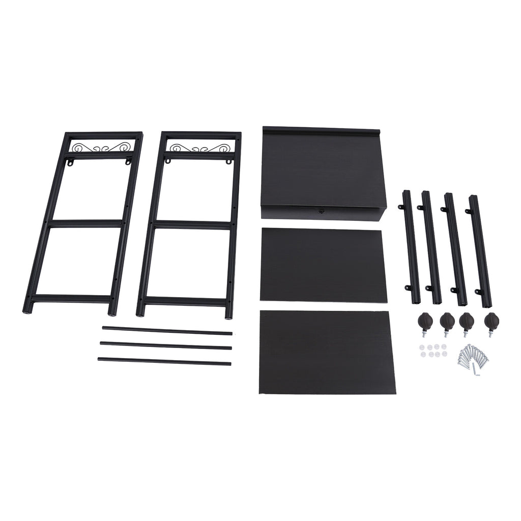 3-Tier Salon Cart with Drawer - Rolling Beauty Equipment Storage
