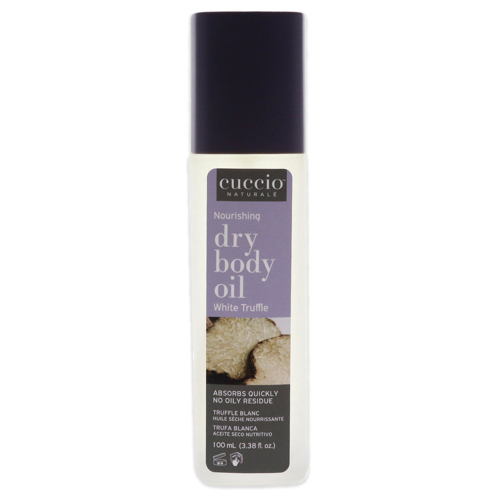 Unisex White Truffle Dry Body Oil - Nourishing Hydrating Skin Care - 3.38 oz