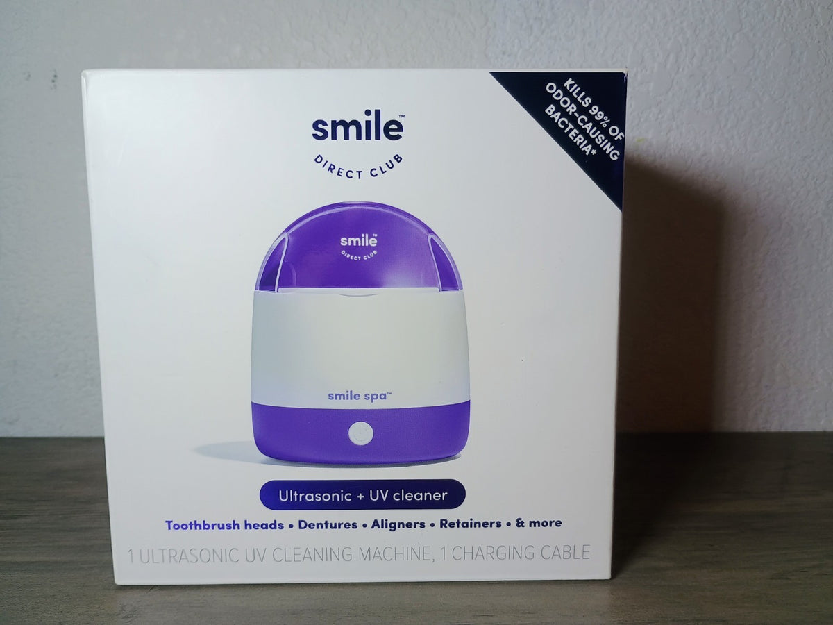 Ultrasonic UV Toothbrush & Retainer Cleaner - Denture & Aligner Sanitizer