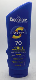 SPF 70 Sunscreen Lotion for Sports - 7 oz, Water-Resistant, Broad Spectrum