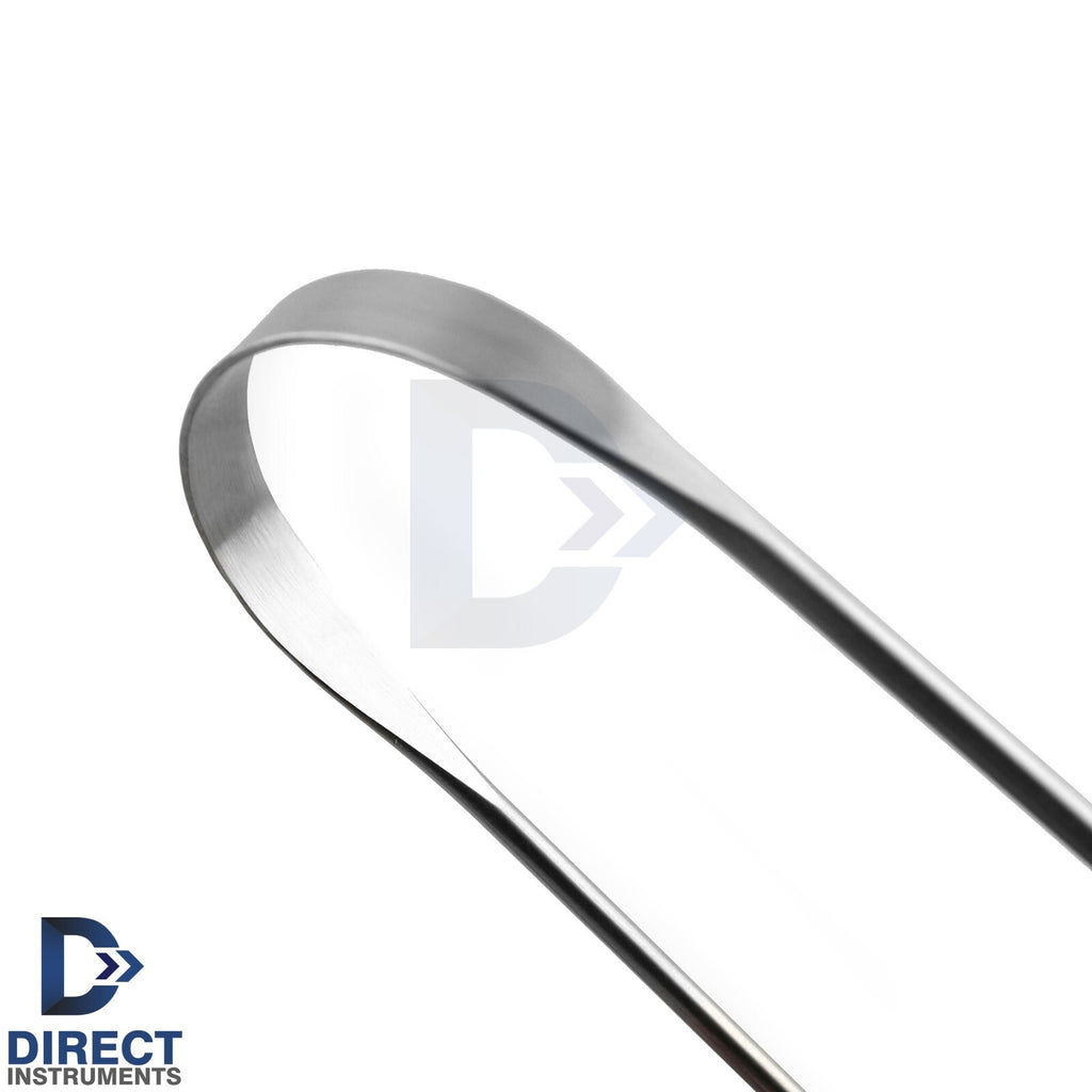 Stainless Steel Tongue Scraper Cleaner 2-Pack for Fresh Breath Oral Hygiene