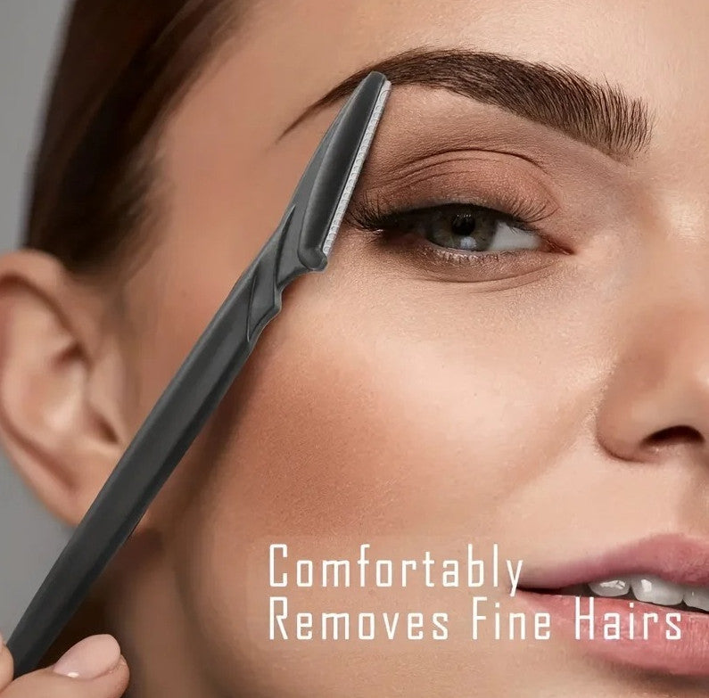 Eyebrow Razor Kit 12pcs Facial Hair Removal & Shaping Tools with Easy Grip Handle