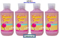 Set of 4 Bubble Gum Pop Body Wash Shower Gel - Sweet Fragrance, 10 oz
