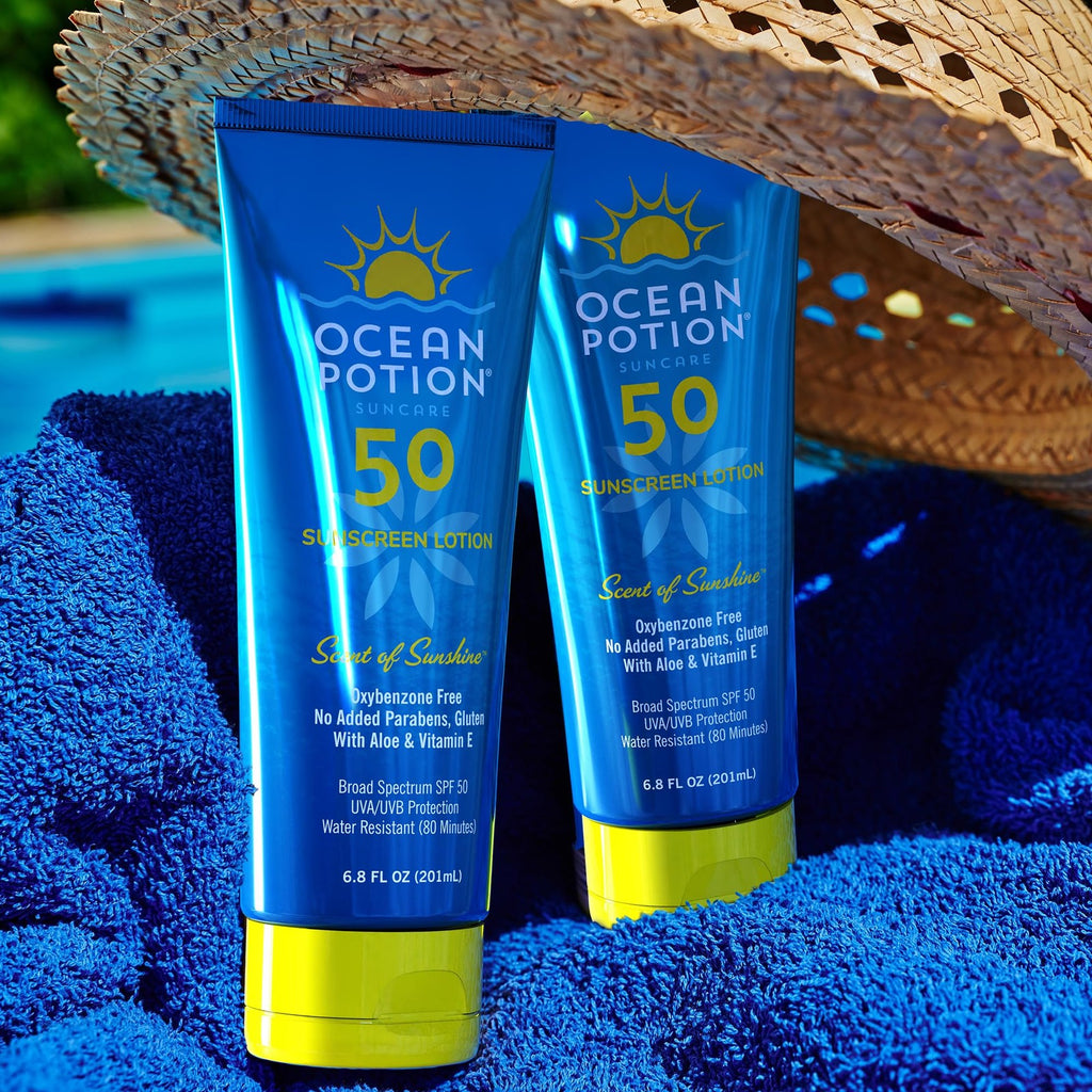 Ocean Potion SPF 50 Sunscreen Lotion 6.8oz - Water-Resistant Broad Spectrum SPF50