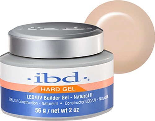 Builder Gel Hard Gel for Nails 2 oz LED/UV Cure - Natural II 2024