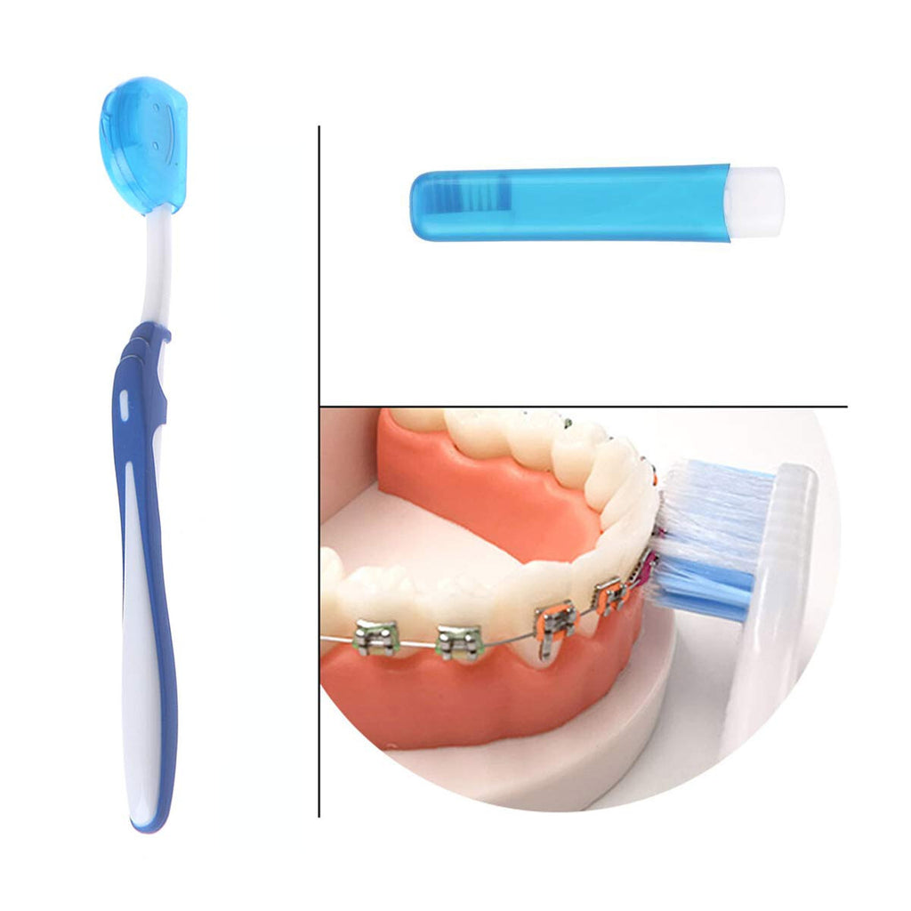 Orthodontic Braces Cleaning Kit with Toothbrushes, Floss & Accessories - 36 Pack