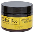 Unscented Body Butter - Natural Moisturizer with Soybean & Coconut Oil, 3 Oz