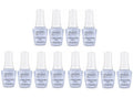 Nail Strengthener Gel - Clear Soak-Off Structure Gel for Damaged Nails - 0.5 fl oz, Pack of 12