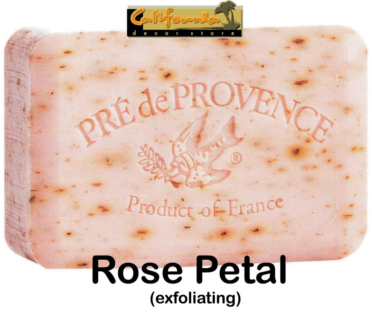 French Rose Petal Shea Butter Exfoliating Bath Soap 150g