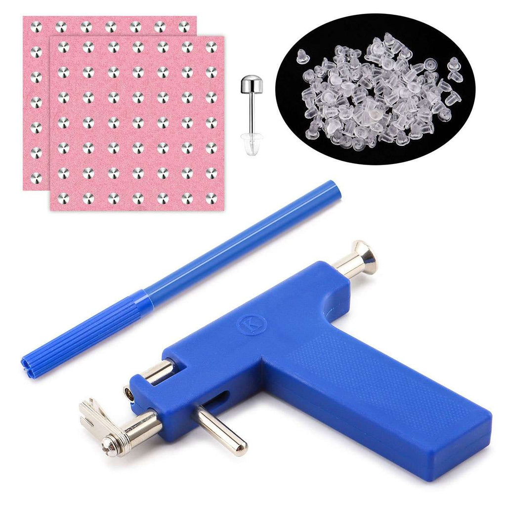 Professional DIY Ear Piercing Gun Kit with 98 Studs and Case