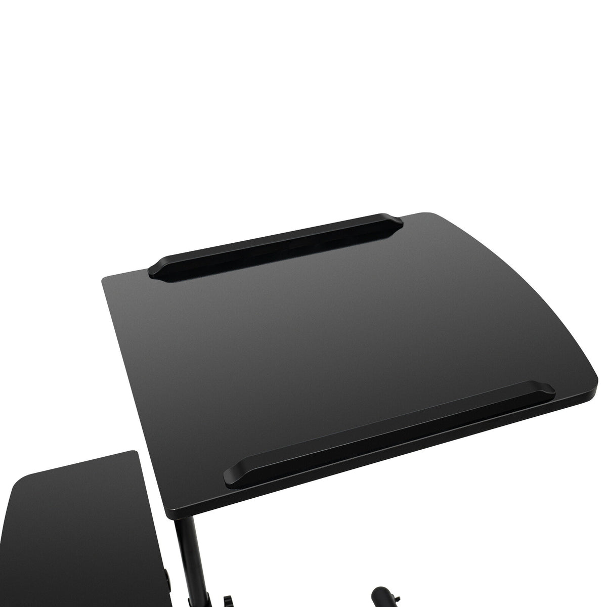 Mobile Tattoo Workstation Arm Rest with Rolling Stand – Double Countertops