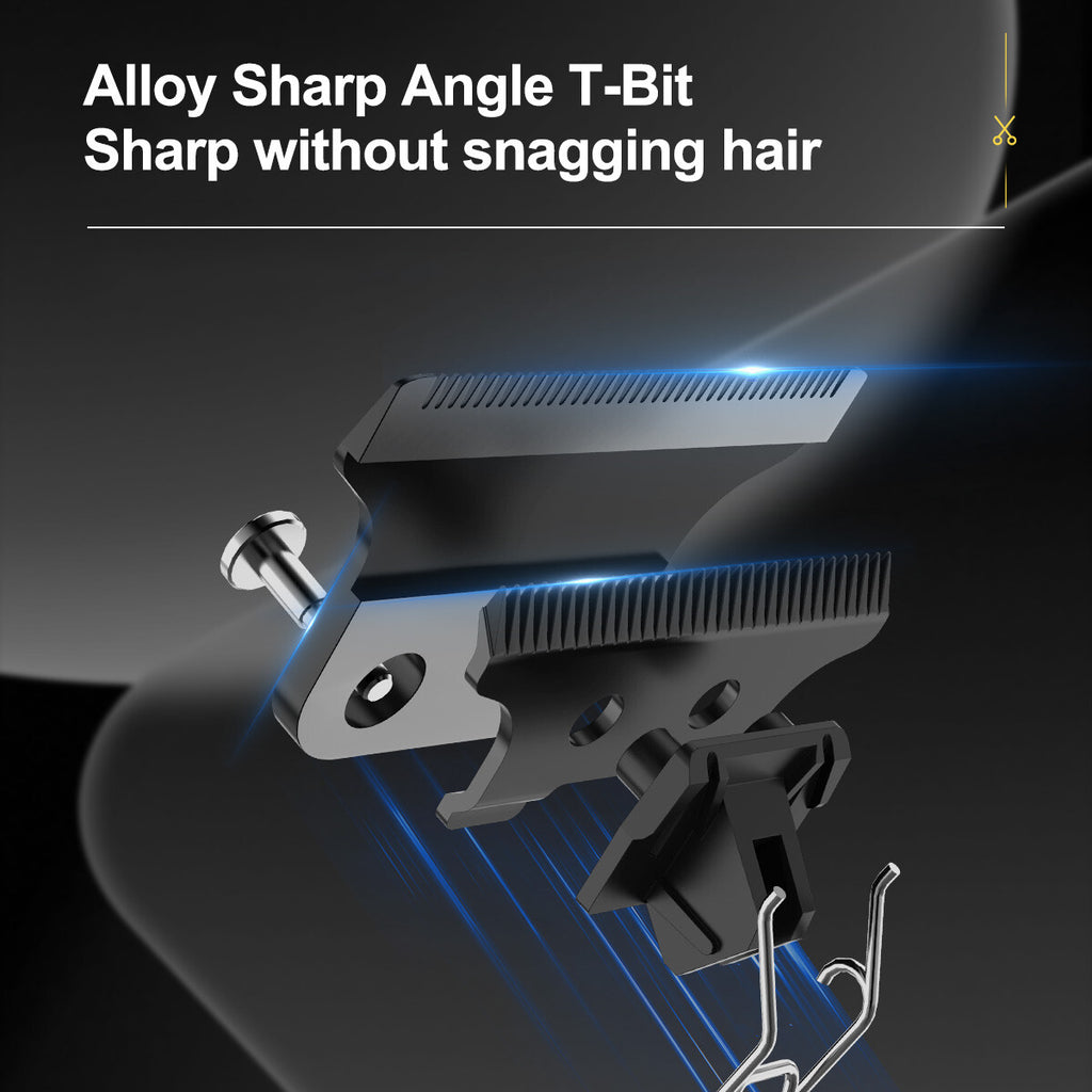 Cordless Professional Hair Clippers & Beard Trimmer Kit for Men