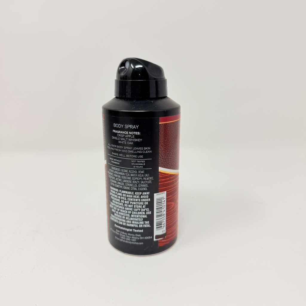 Men's Whiskey Reserve Body Spray 3.7 oz - Bath & Body Works Fragrance