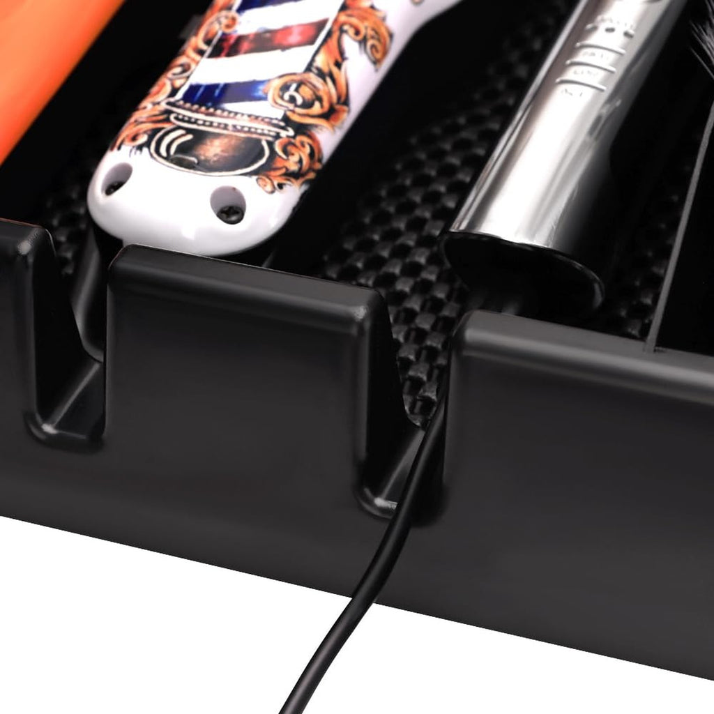 Hairdressing Clipper Trays Wall Mount Organizer for Barber & Stylist Stations