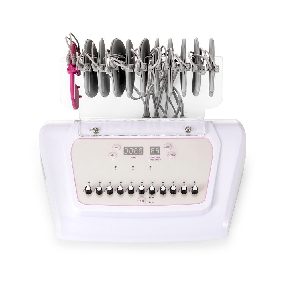 2-in-1 Electric Muscle Stimulator Body Massager for Pain Relief and Toning