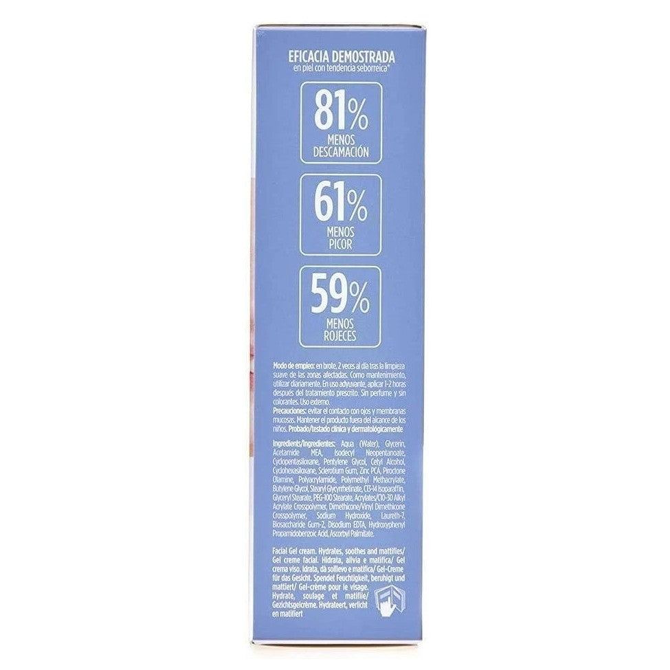 Seborrheic Skin Care Gel-Cream for Face - Moisturizer & Mattifying 50ml