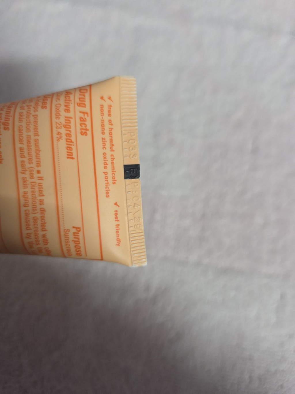 Sensitive Skin Zinc Oxide Sunscreen SPF 50 Fragrance Free for Babies