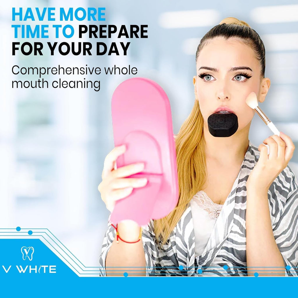 U-Shaped Replacement Head for Ultrasonic Electric Toothbrush - Soft Silicone, Adult
