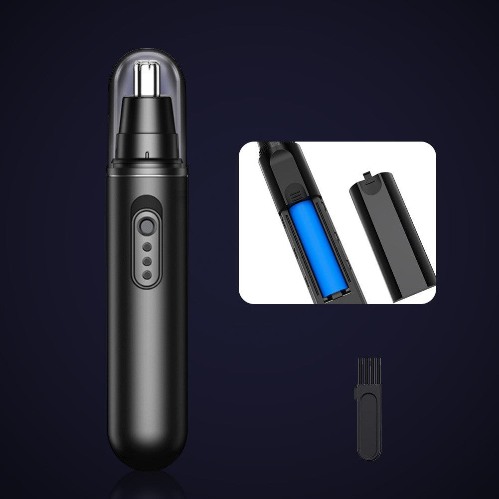 Electric Nose & Ear Hair Trimmer USB Rechargeable with LED Screen for Men Women