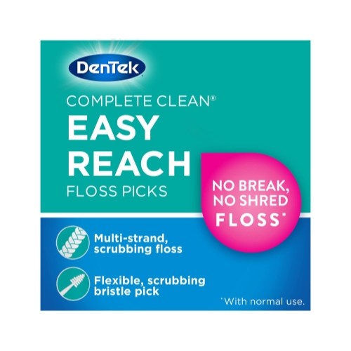 Dental Floss Picks 3 Pack - Angled Back Teeth Flossers for Sensitive Gums