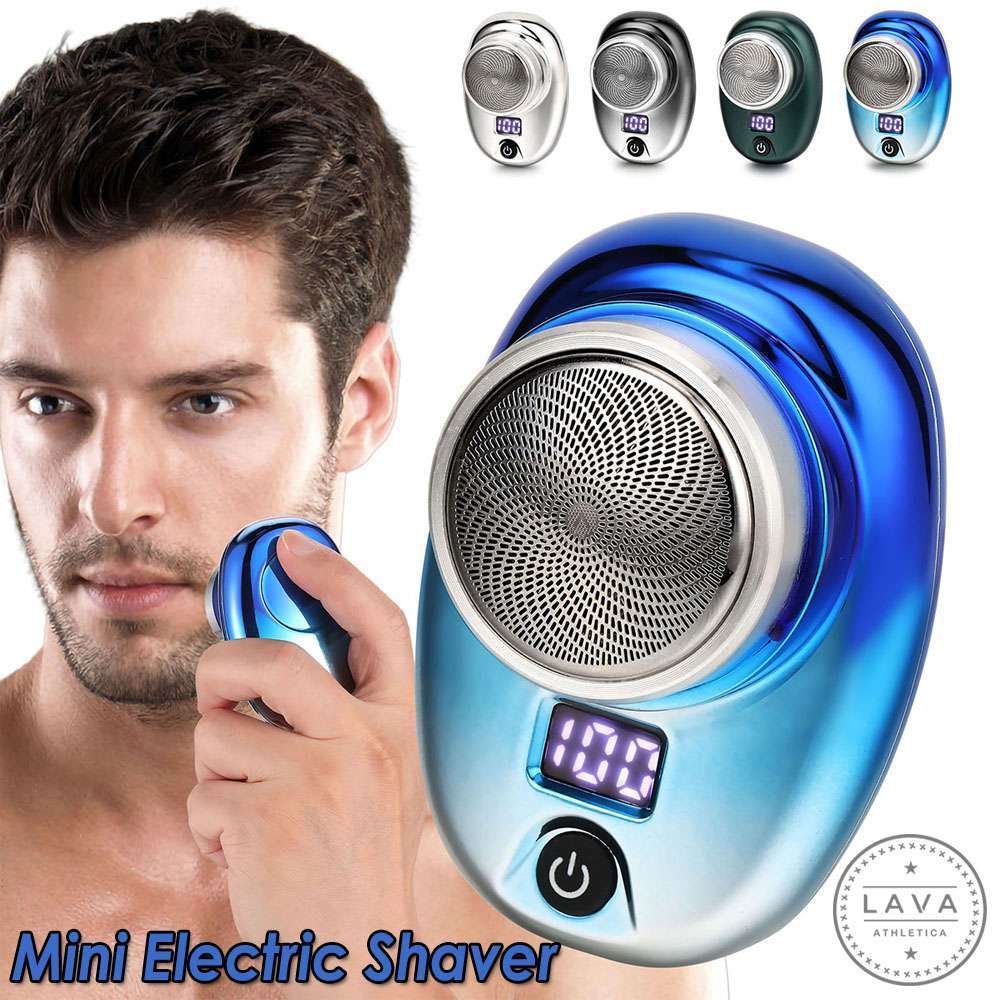 Mini Portable Electric Razor for Men USB Rechargeable Shaver Travel & Home Use