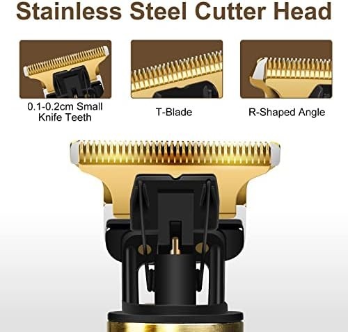 Men's Hair Trimmer Beard Clipper with Adjustable Guide Combs