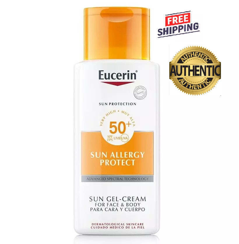 Sun Allergy Protection Sunscreen Gel SPF50+ 150ml - Water Resistant & Fragrance-Free