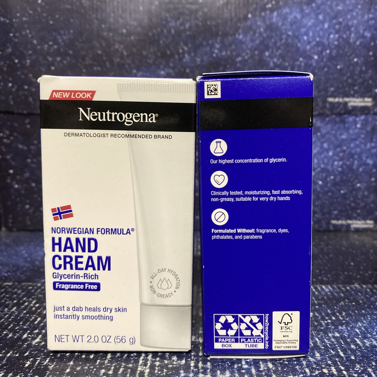 Neutrogena Norwegian Formula Hand Cream Glycerin Rich 2 Pack - 2oz Each