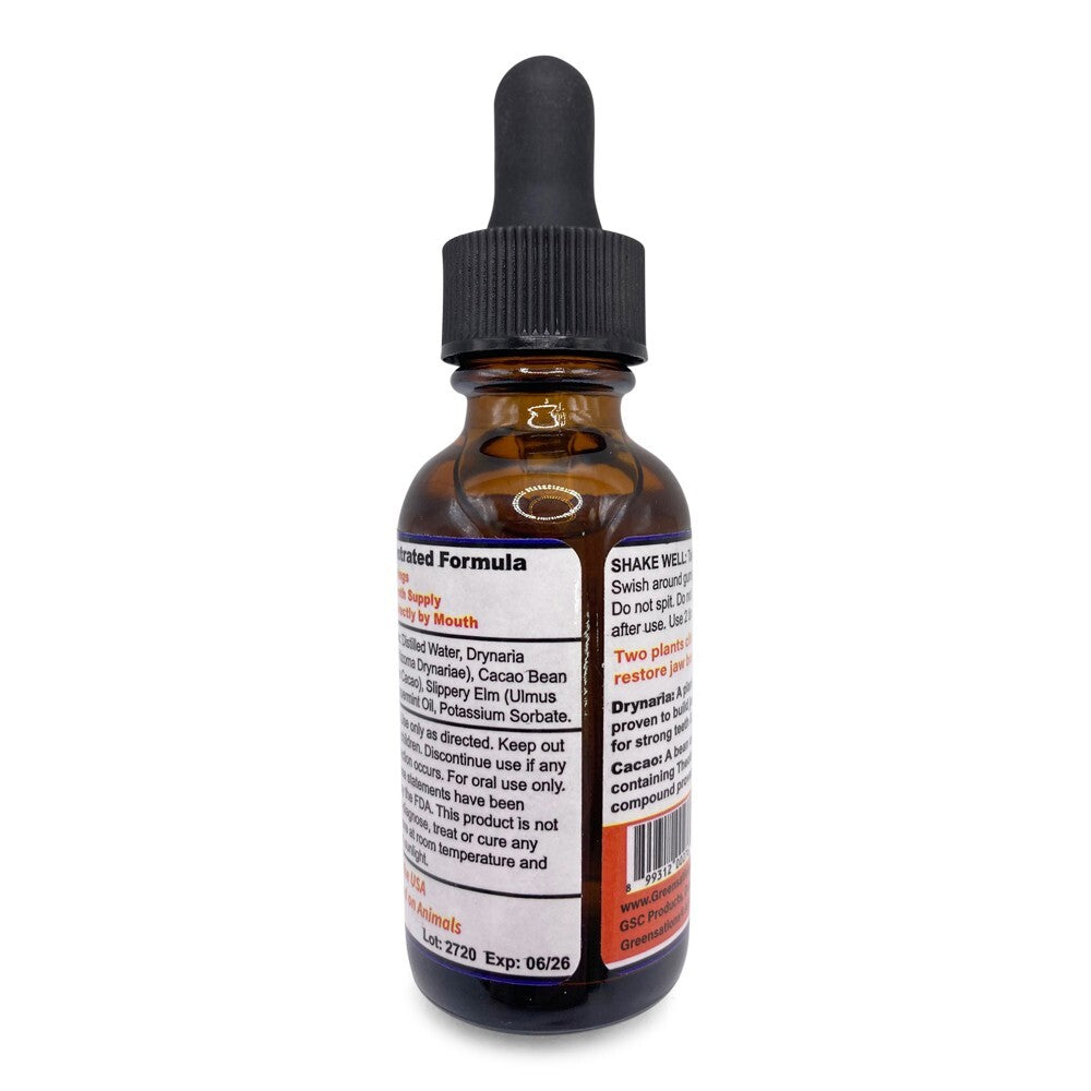 Herbal Mouth Tonic for Gingivitis & Enamel Support with Drynaria & Cacao