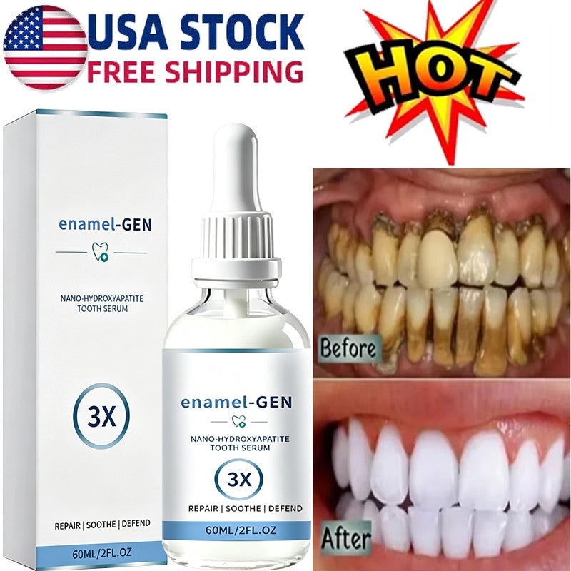 Enamel Repair Tooth Serum - Nano-Hydroxyapatite, Sensitive & Strengthening, 60ML