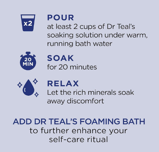 Epsom Salt for Soaking - Natural Sulfate for Muscle Relief & Detox