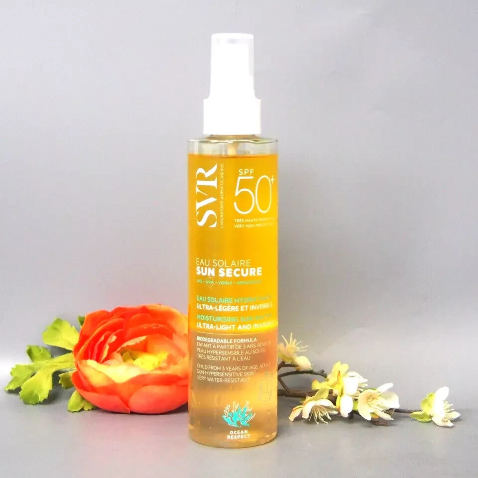 SPF50+ Water-Resistant Sunscreen Spray for Face & Body - 200ml, Pack of 3