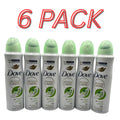 6 Pack Dove Cucumber Deodorant Body Spray - 150ml Long-Lasting Freshness