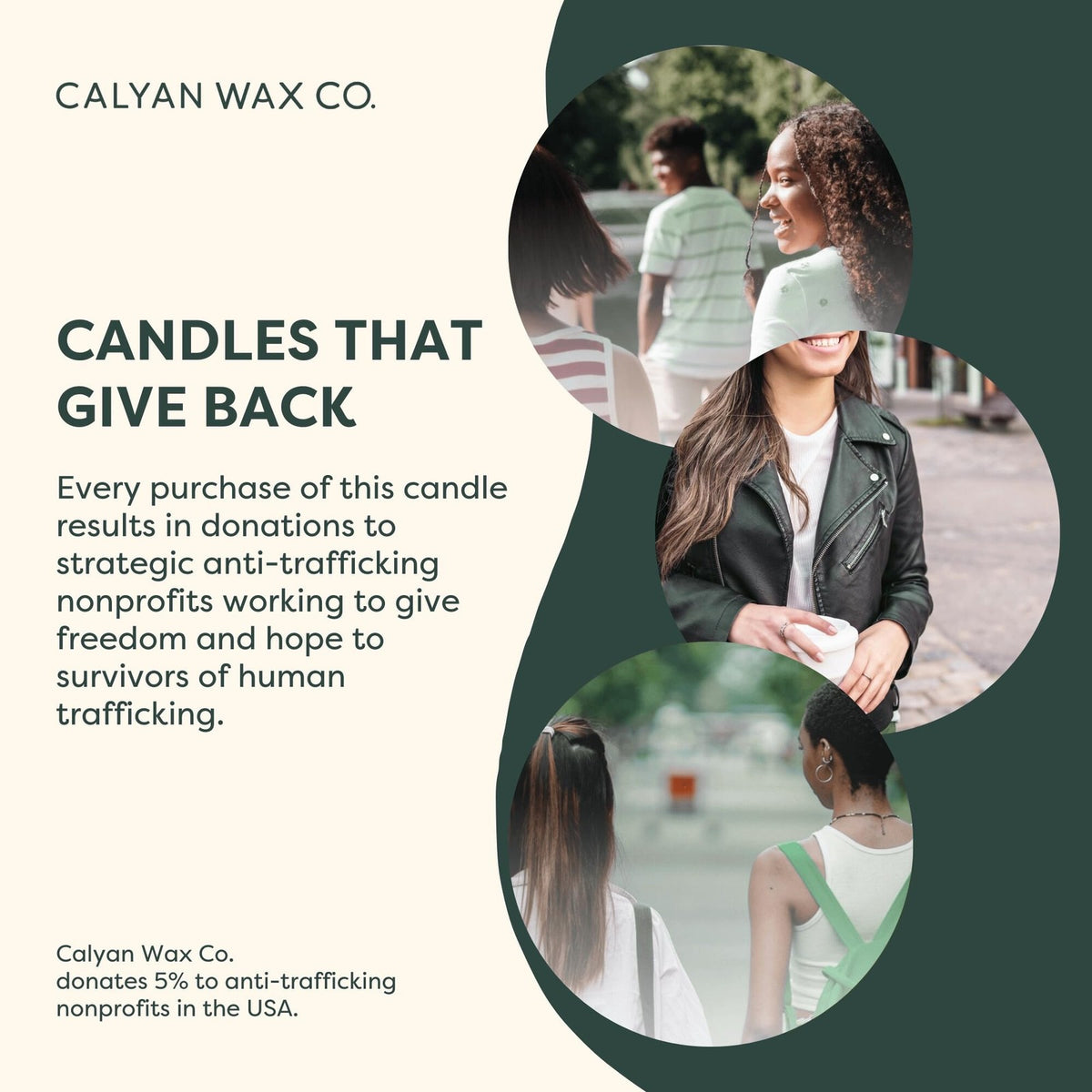 Lavender & Bergamot Scented Candle - 14.9 oz Soy Wax, 3 Wicks, Long-Lasting Fragrance