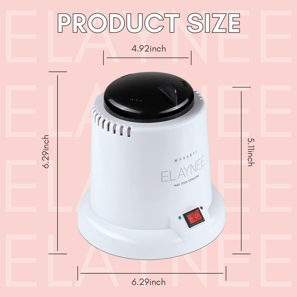 Metal Tool Sterilizer for Manicure Autoclave Salon & Spa Use