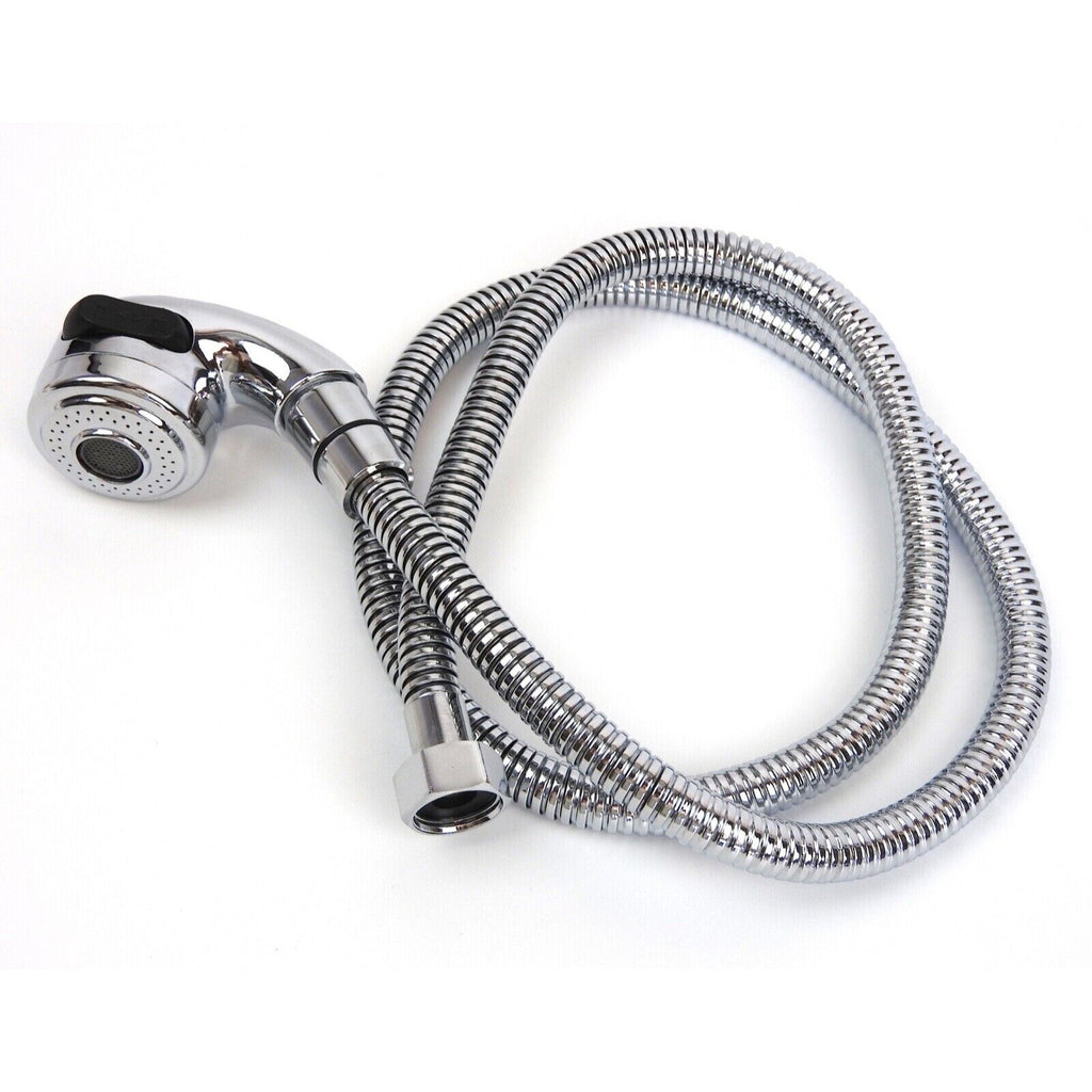 Salon Shampoo Bowl Replacement Part Chrome Sprayer Hose 47 Inch