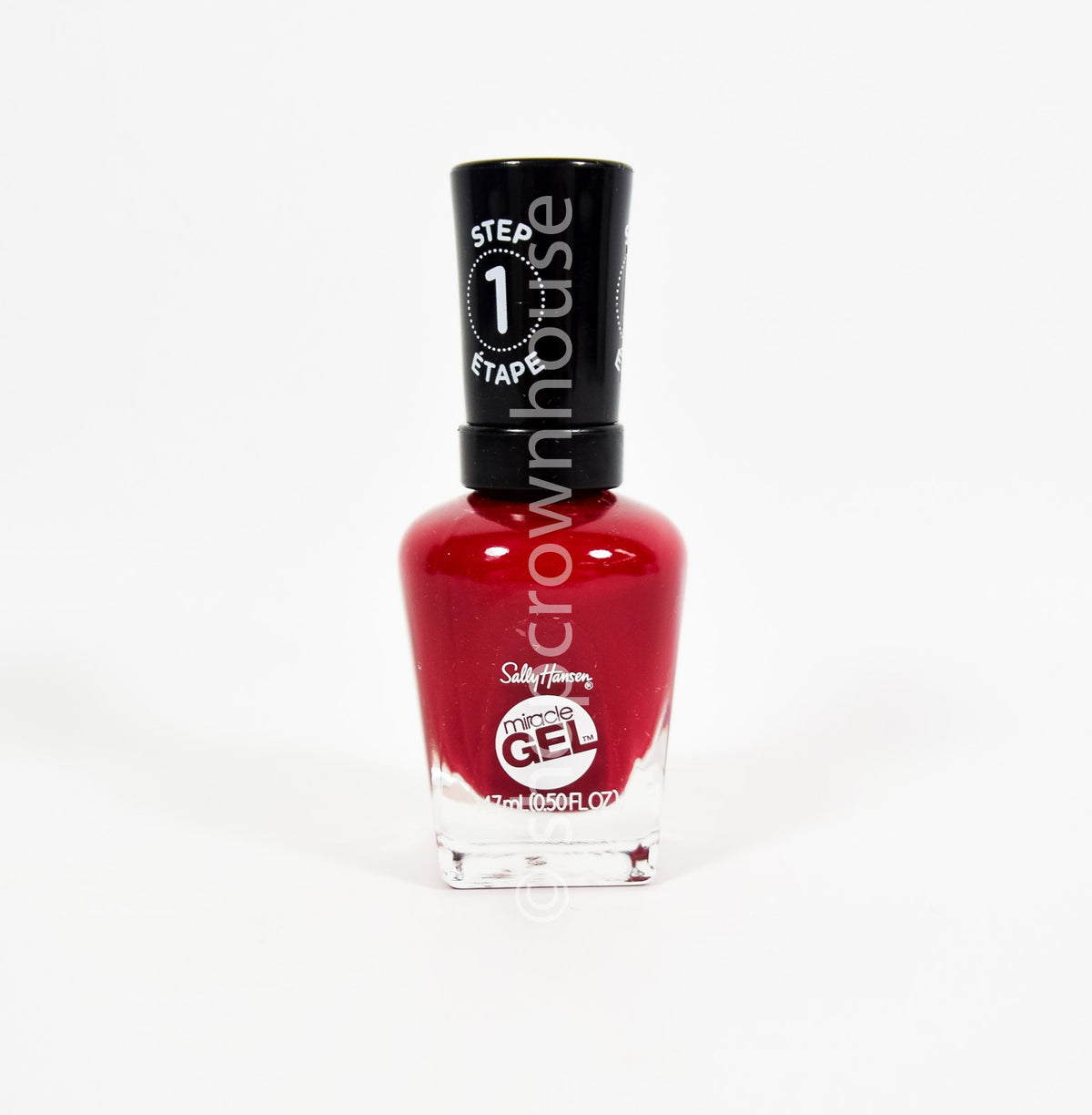Nail Polish - Red Gel Nail Lacquer for Manicure & Pedicure, 0.5 fl oz