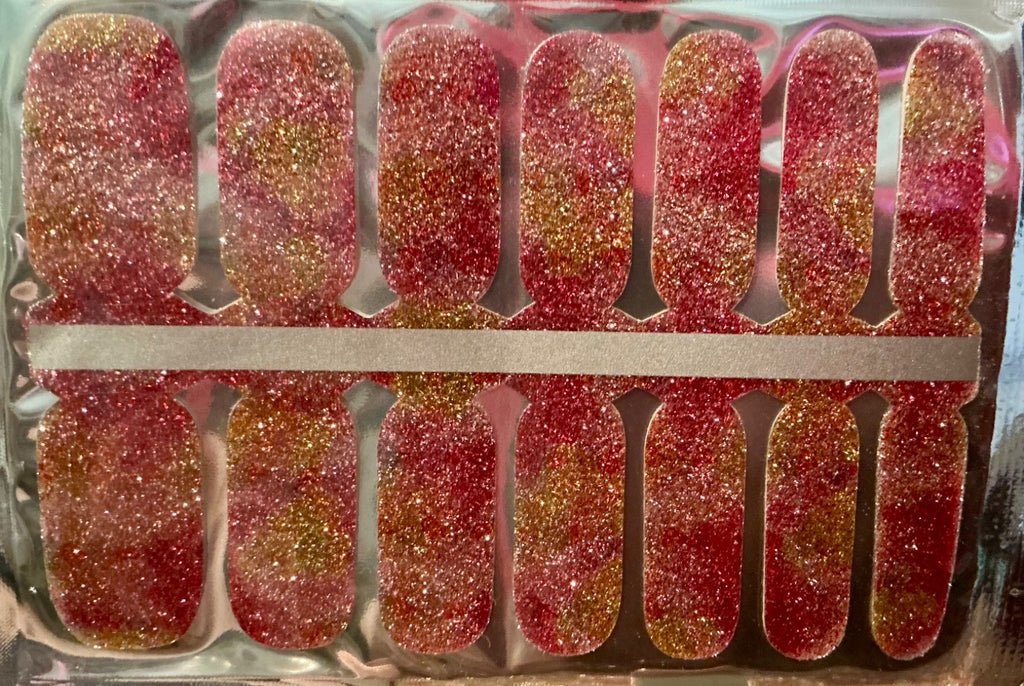 Color Nail Polish Strips 16 Pack - Easy Nail Art & Manicure