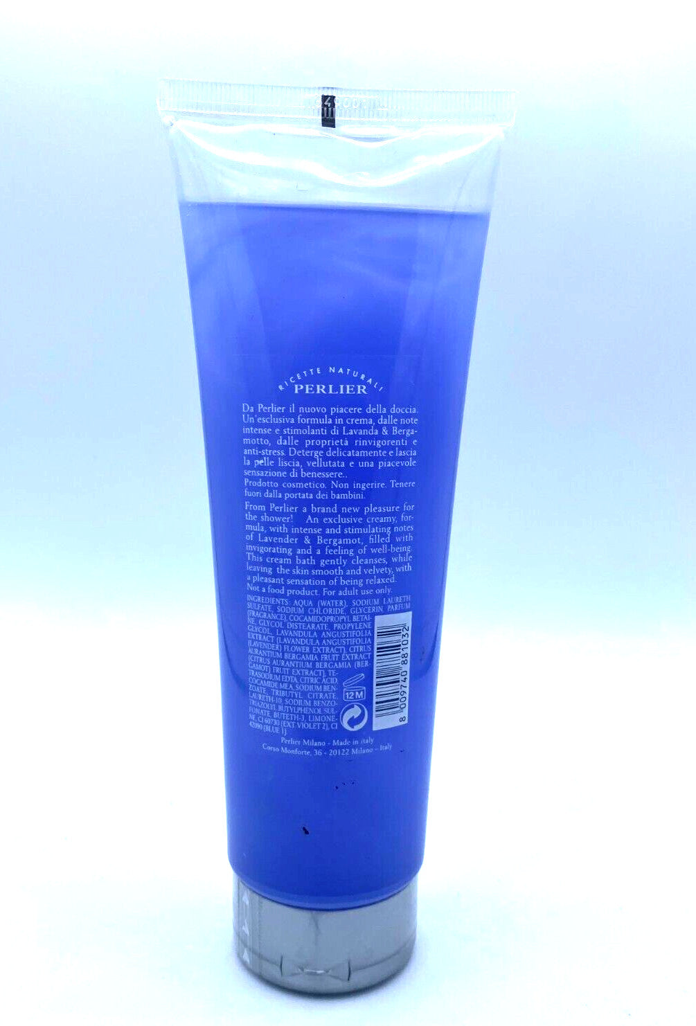 Lavender & Bergamotto Shower Cream 250ml / 8.4oz - Perfumed Body Wash