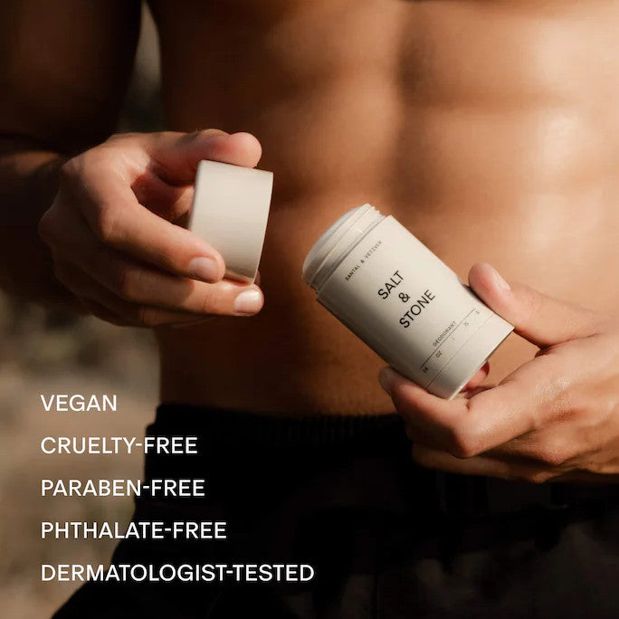 Salt & Stone Santal & Vetiver Aluminum-Free Deodorant 2.6oz
