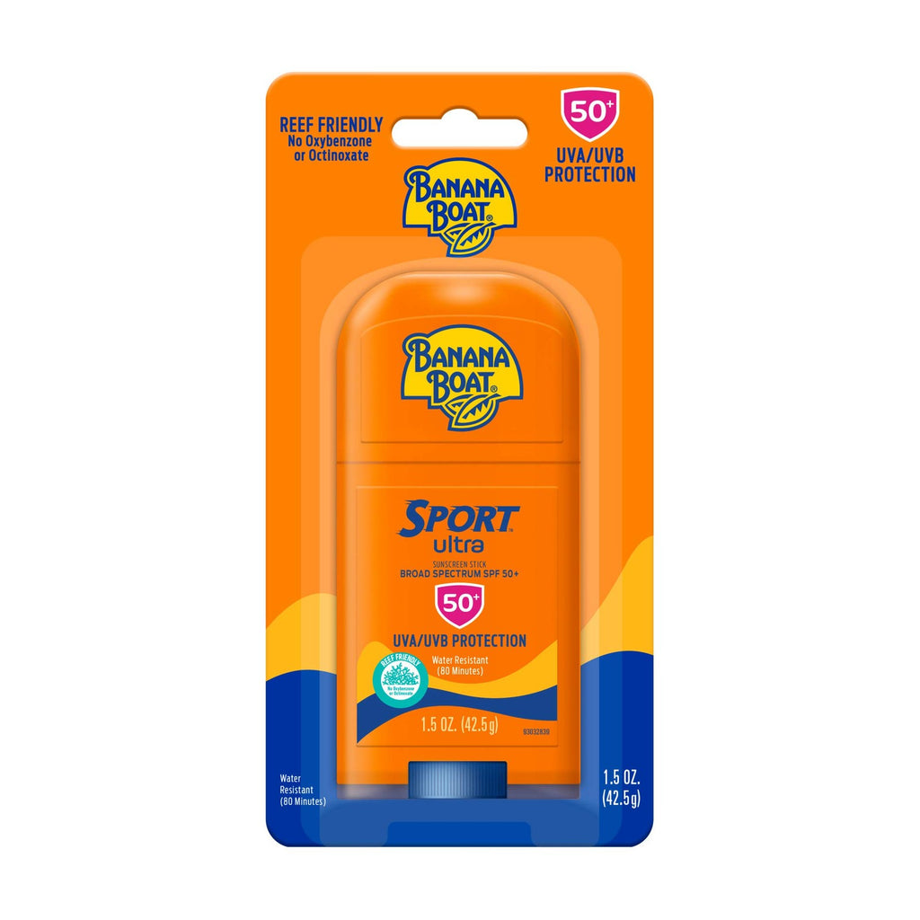 SPF 50+ Broad Spectrum Sunscreen Stick for Active Outdoors 1.5oz 6 Pack