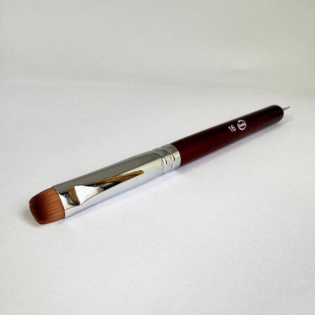 Nail Art Dotting Tools Set of 2 - French Brush #16 for Nail Decoration