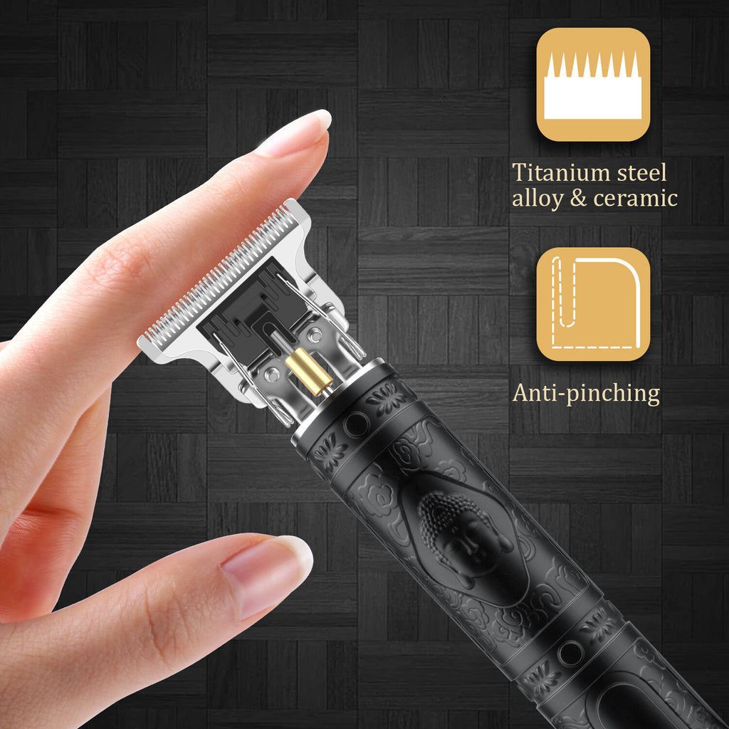 Portable Electric Razor for Men - Cordless Hair Trimmer & Hair Remover